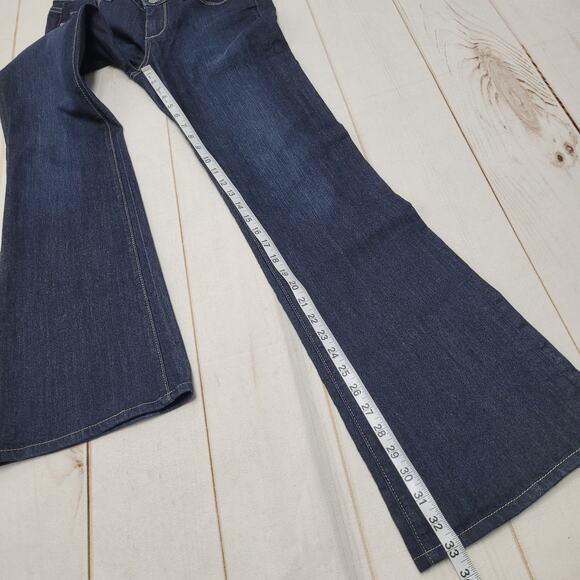 Paige Skyline bootcut boot dark wash vintage y2k jeans - Picture 2 of 9